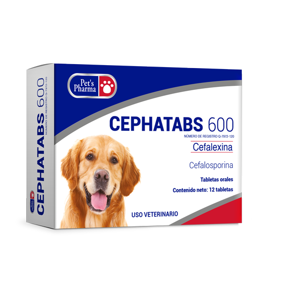 Cephatabs 600 mg 12 Tabletas